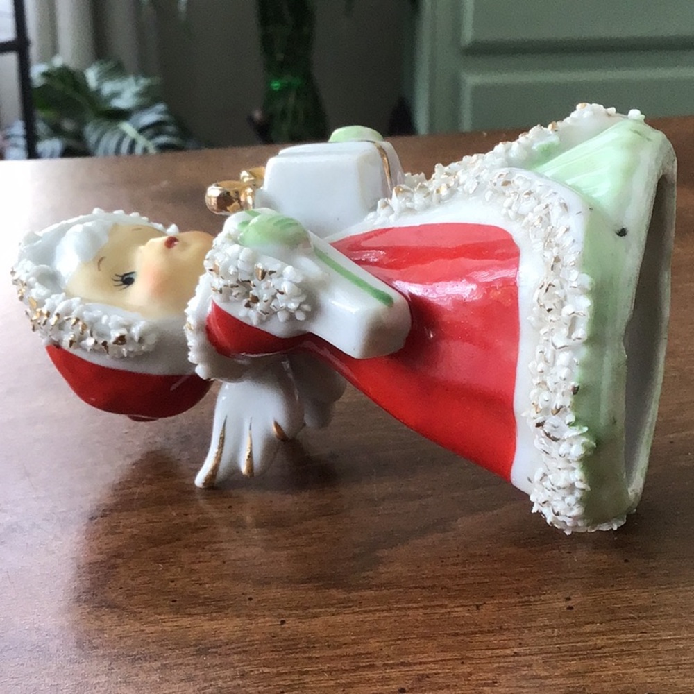 Vintage Lefton Christmas Angel Bell - Picture 15 of 16